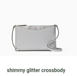 NWT Authentic Kate Spade Shimmy Glitter Crossbody🤩